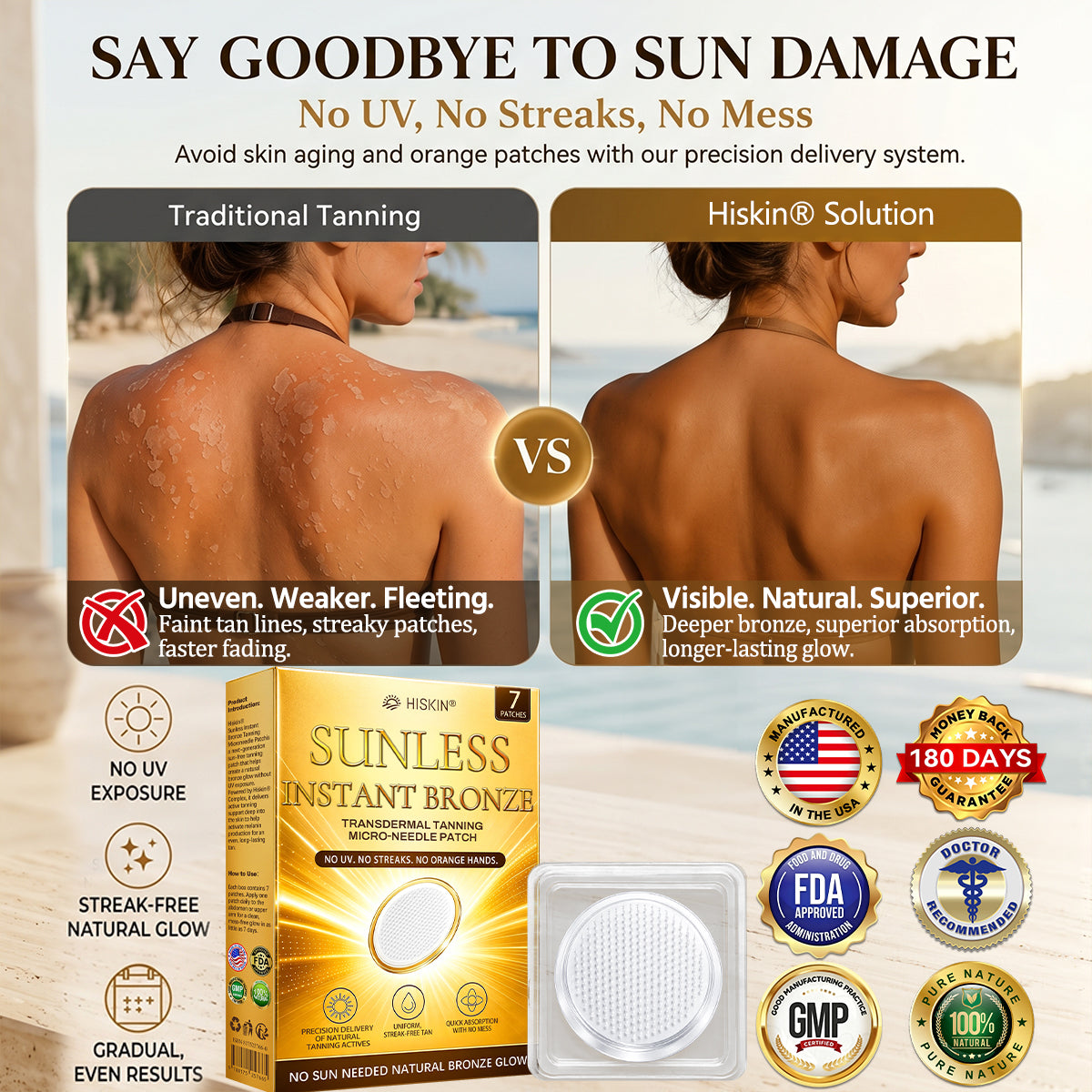 Congratulations! You’re our 500th customer today and qualify for a special offer: get a second HisKin® product at 50% OFF!