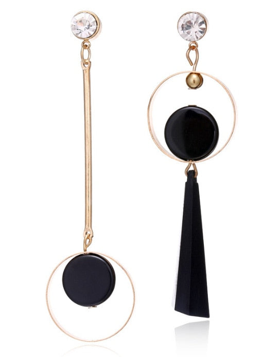 2026 New Gold Color Long Crystal Tassel Dangle Earrings for Women Wedding Drop Earring Fashion Jewelry Gifts